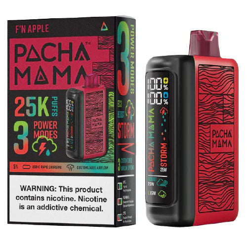 Pachamama 25000 Puffs Disposable Vape 25K - F'N Apple