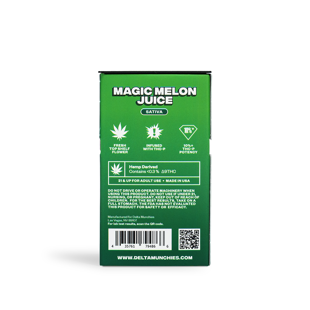 Delta Munchies Magic Melon Juice - Mini Doinks 5-Pack THCP Prerolls
