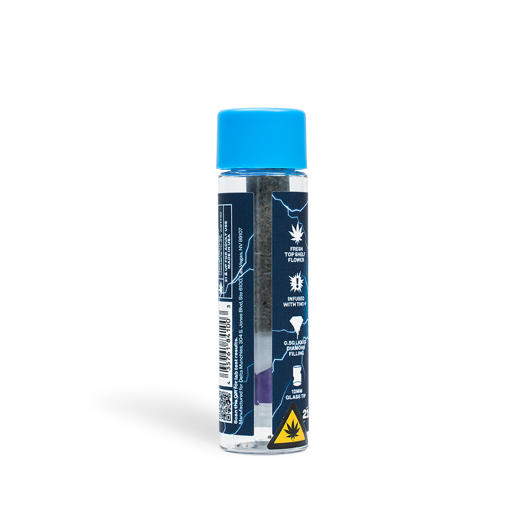 Delta Munchies Triple Berry Pie - 2g Jelly Holes THCP Prerolls