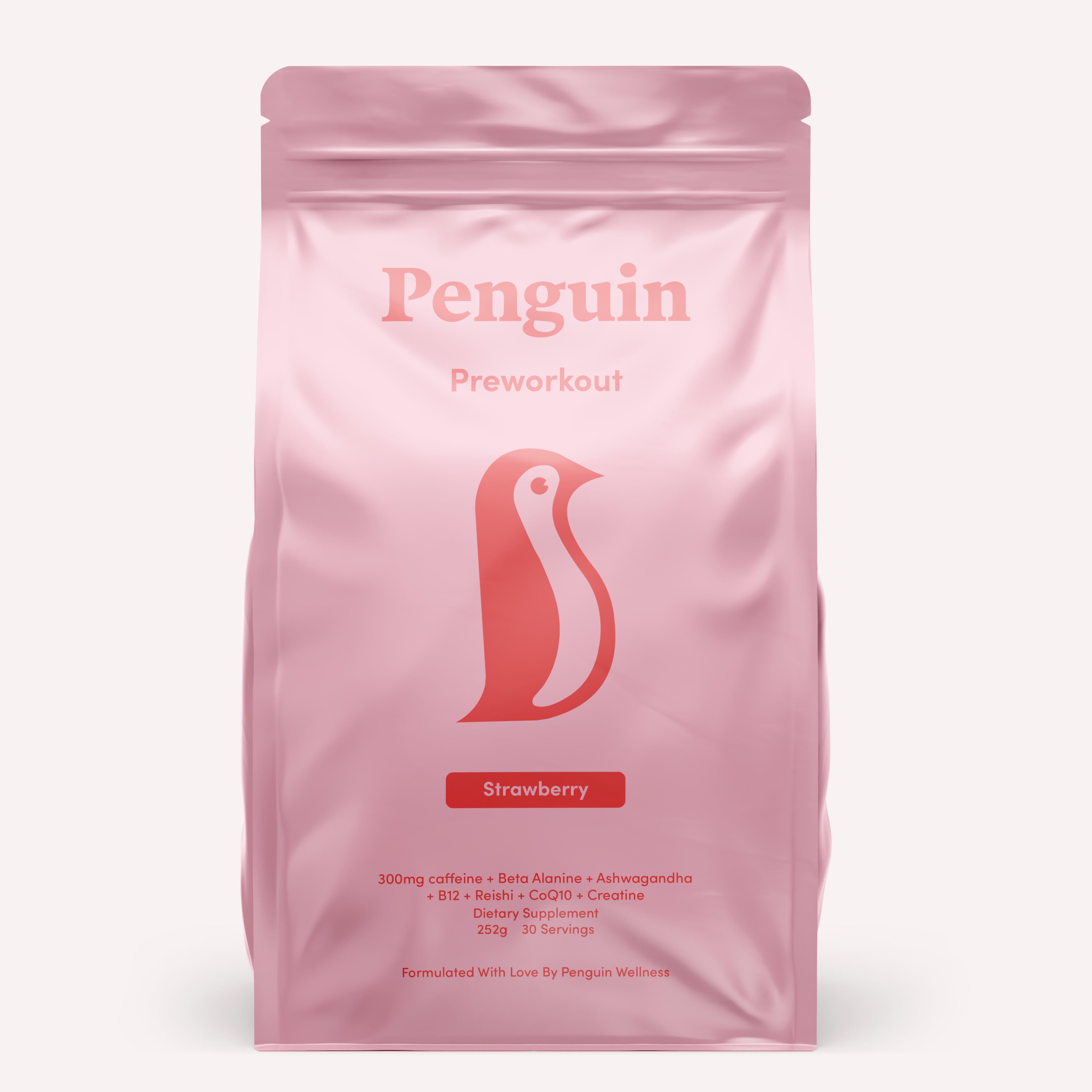 Penguin CBD Preworkout Formula for Energy TenVape