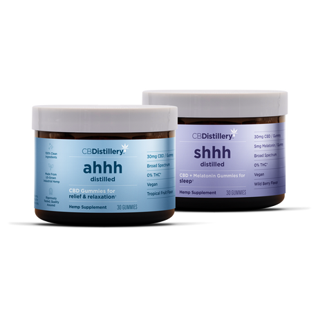 CBDistillery Day & Night Gummies Bundle (0% THC*)