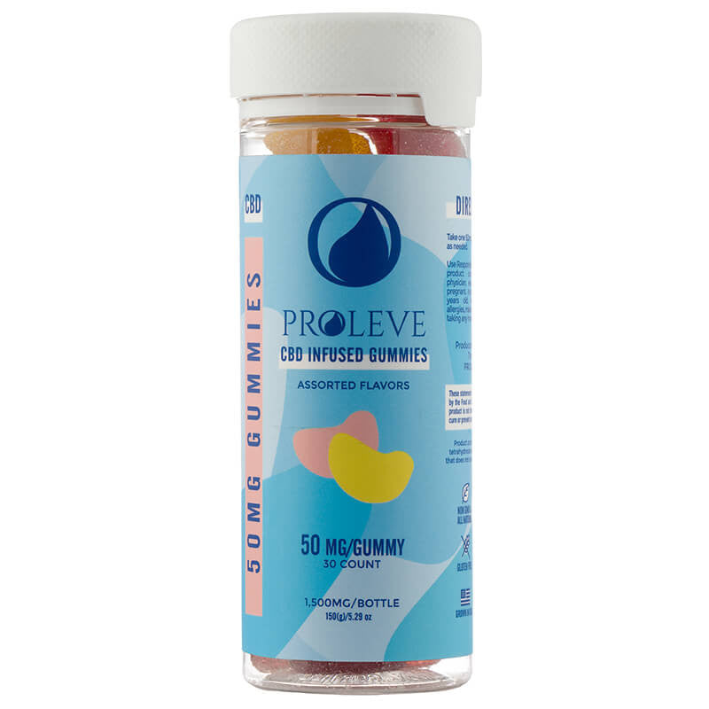 CBD Gummies – Assorted Fruit Flavors – Proleve