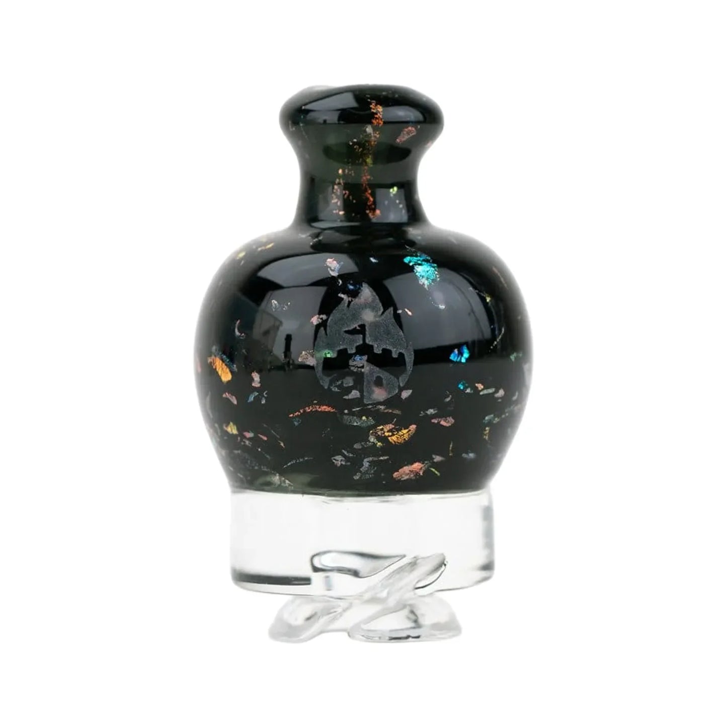 Empire Glassworks Puffco Pivot Glass Mouthpiece - Black Nebula