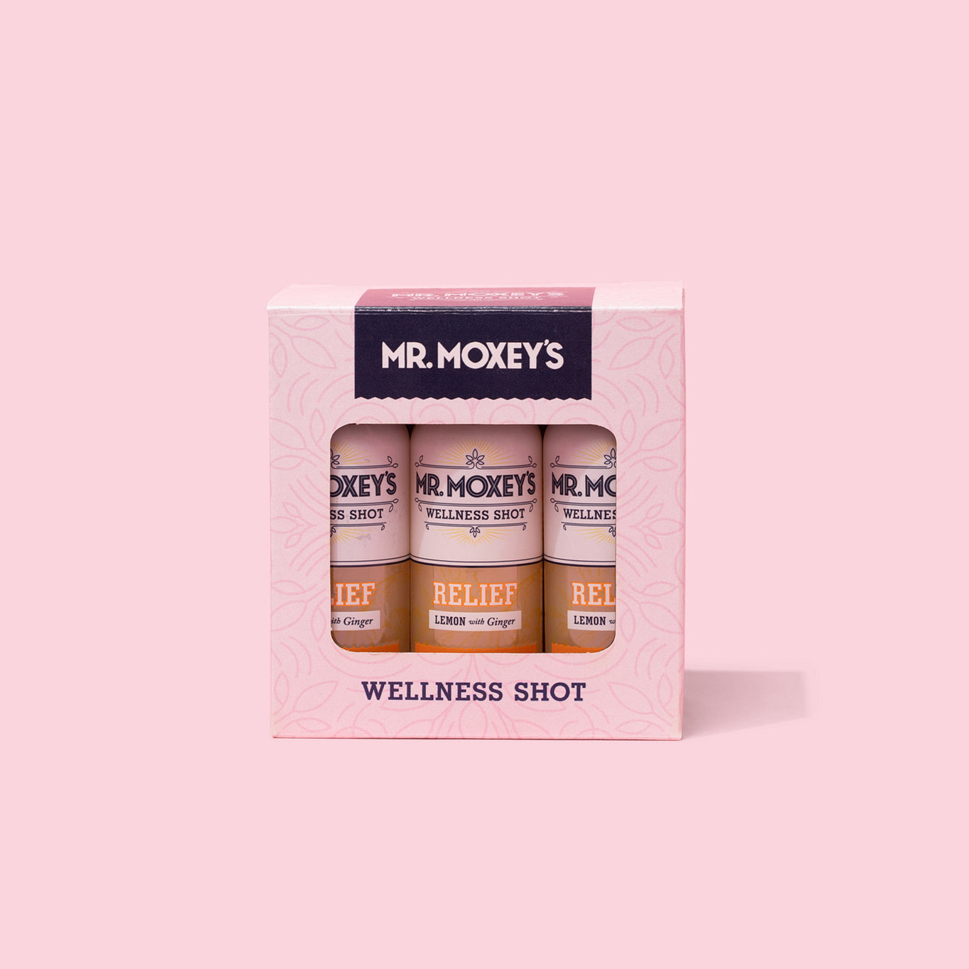 Mr. Moxey's Relief Lemon Ginger Wellness Shot (6 pack)
