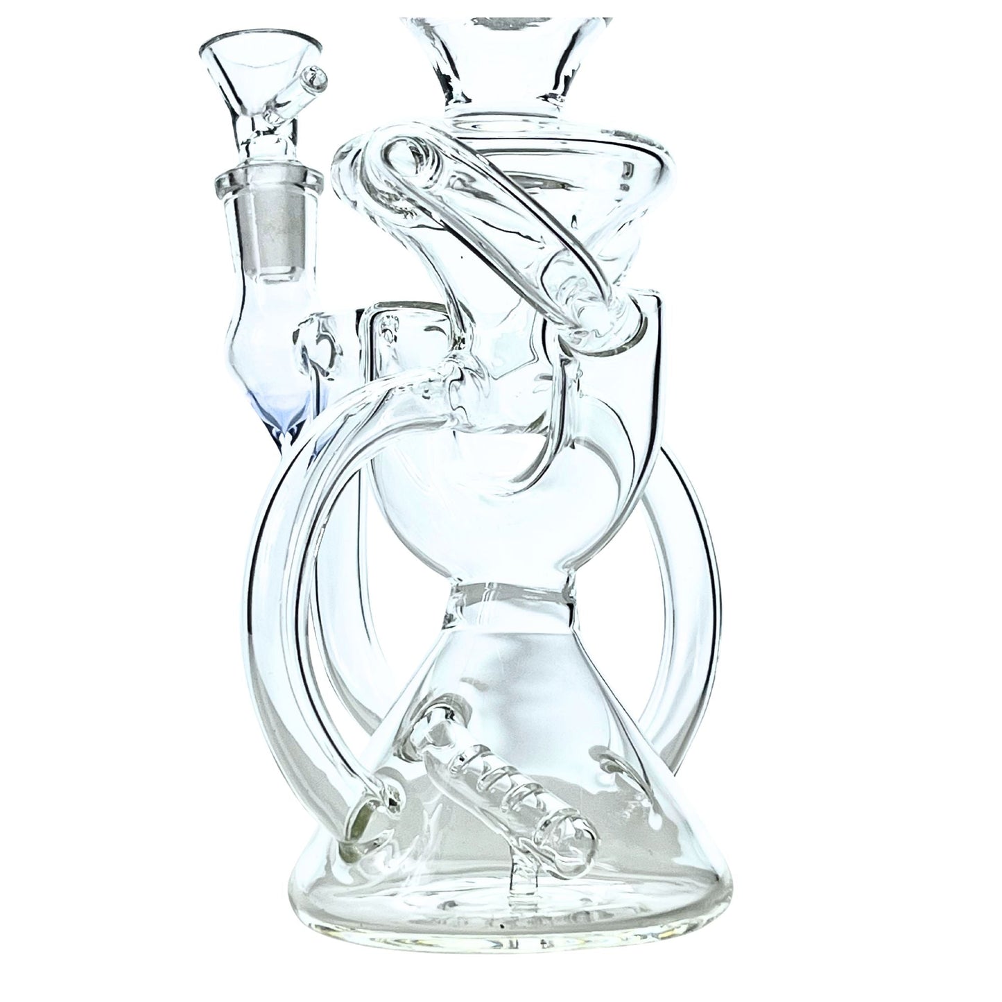 Rock Glass Cyclone Flow 10” Recycler Bong