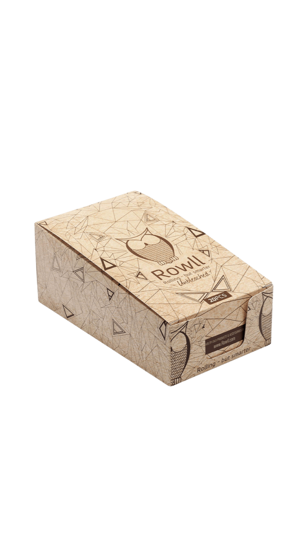 Rowll All in One Rolling Paper Kit w/ Grinder - Unbleached Best Sales Price - Rolling Papers & Supplies