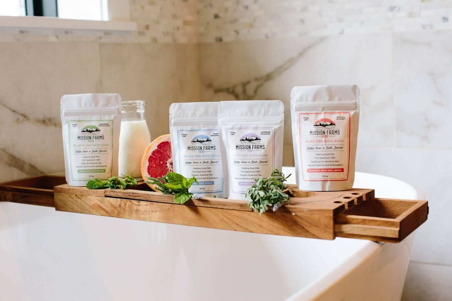 Mission Farms Rest CBD Bath Soak Best Sales Price - Beauty