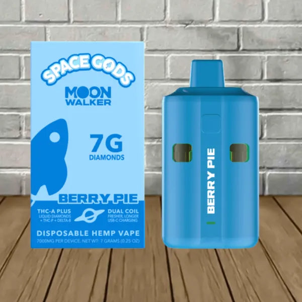 Space Gods Moon Walker THCa Liquid Diamonds Disposable 7g Best Sales Price - Vape Pens