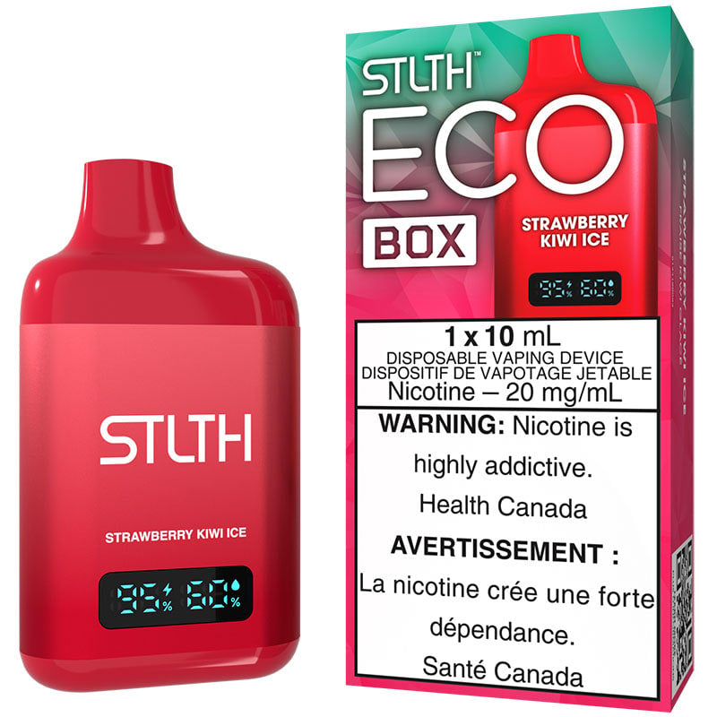 Strawberry Kiwi Ice STLTH Eco Box Disposable Vape