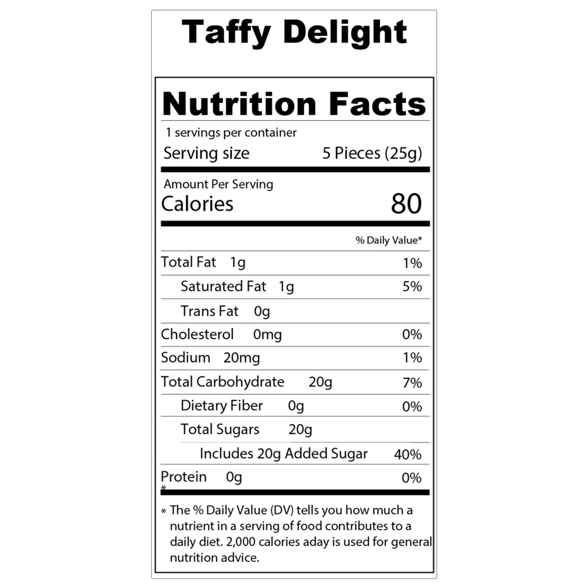 Mellow Fellow Taffy Delights Freeze Dried Candy - Snack Size