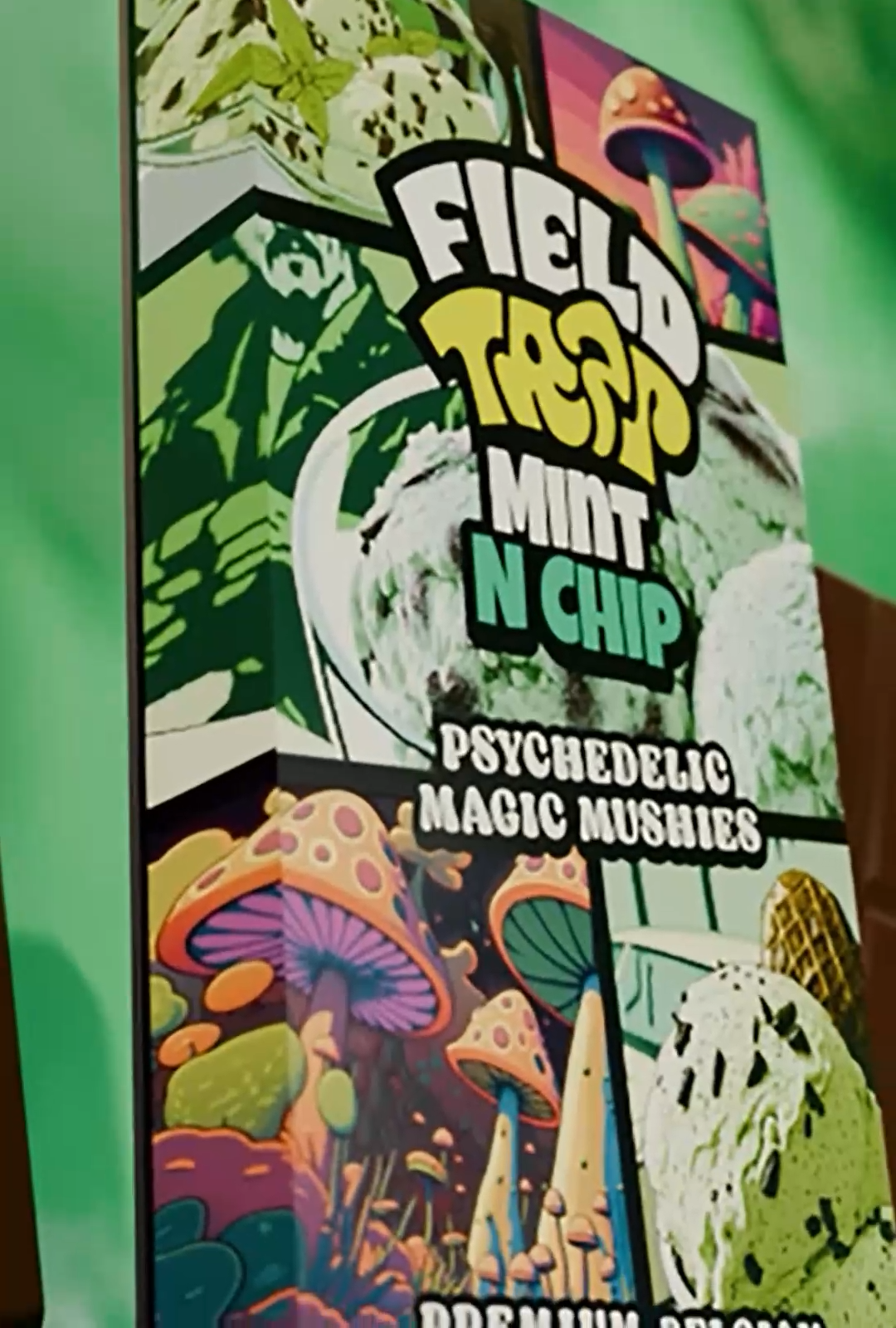 Mint n Chip ā Psychedelic Magic Mushroom Chocolate