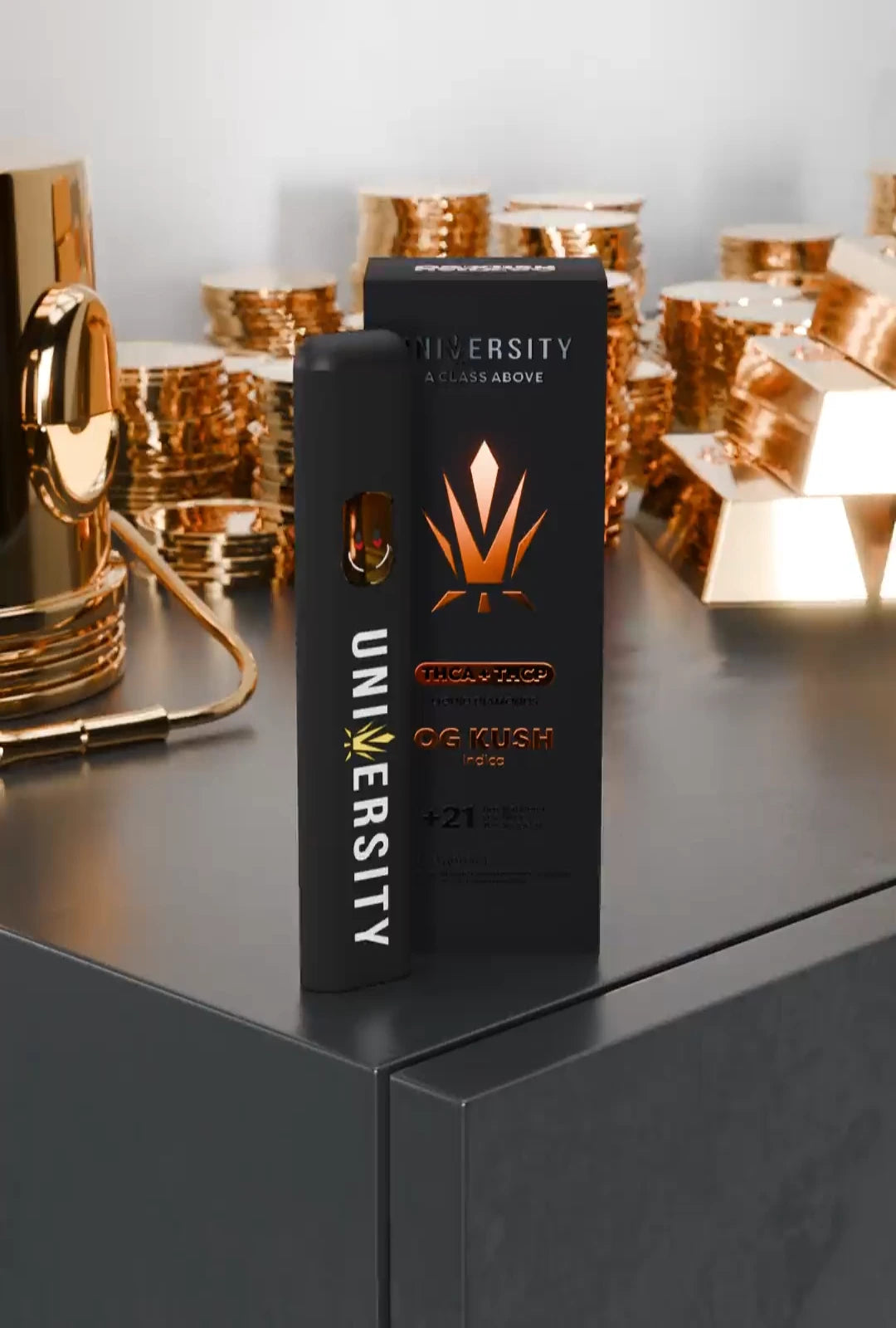 OG Kush – THCA Liquid Diamonds Disposable Vape