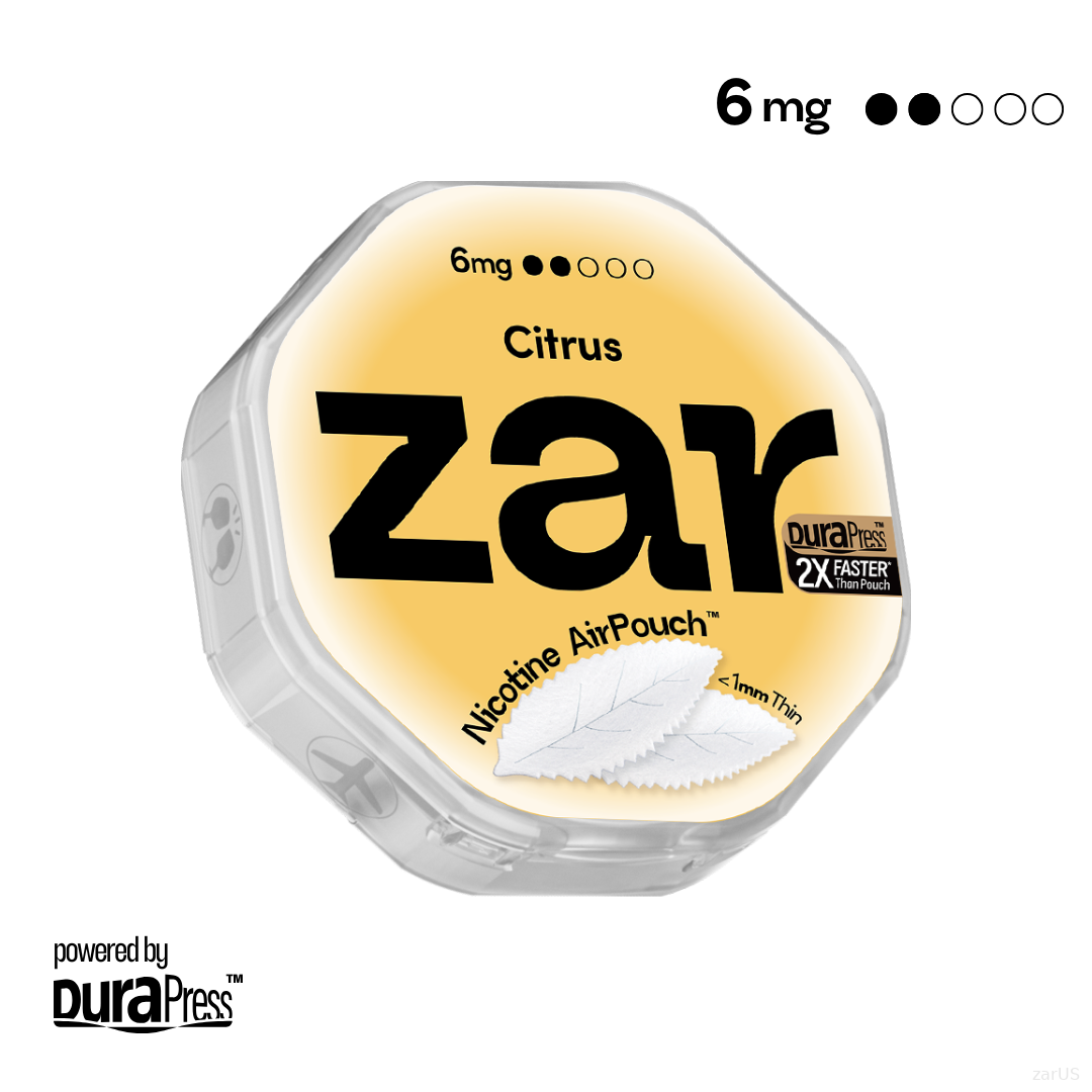 zar Citrus 6mg Best Sales Price - Pouches