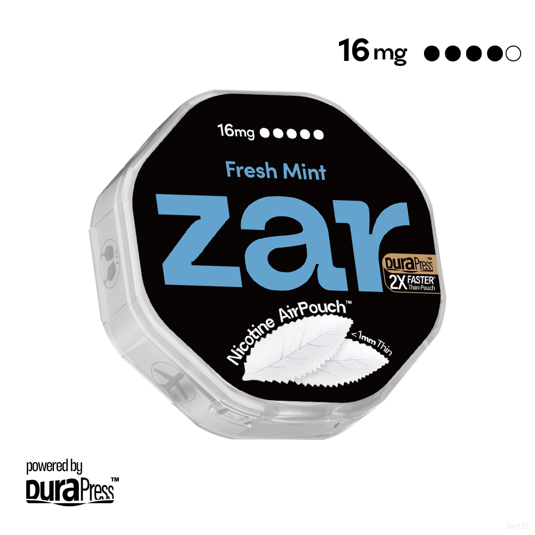 zar Fresh Mint 16mg Best Sales Price - Pouches