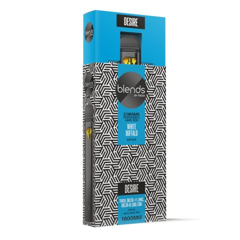White Buffalo Vape Pen - THCH, D11 - Disposable - Blends - 1800MG Best Sales Price - Vape Pens
