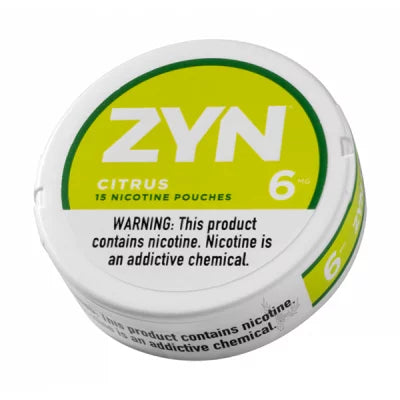 ZYN Citrus 15 Nicotine Pouches 3-6MG Best Sales Price - Pouches