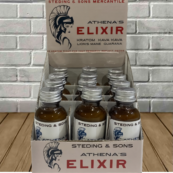 1836 Kratom Athena’s Elixir Kratom + Kava Extract Shot 30ml Best Sales Price - CBD