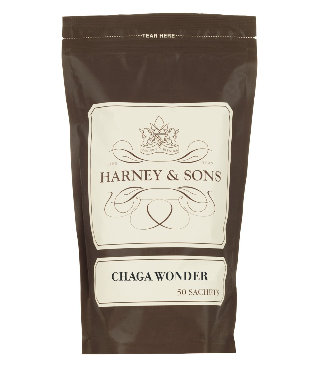 The Hemp Division Harney & Sons - Chaga Wonder - 50 CT Sachets Best Sales Price - Edibles