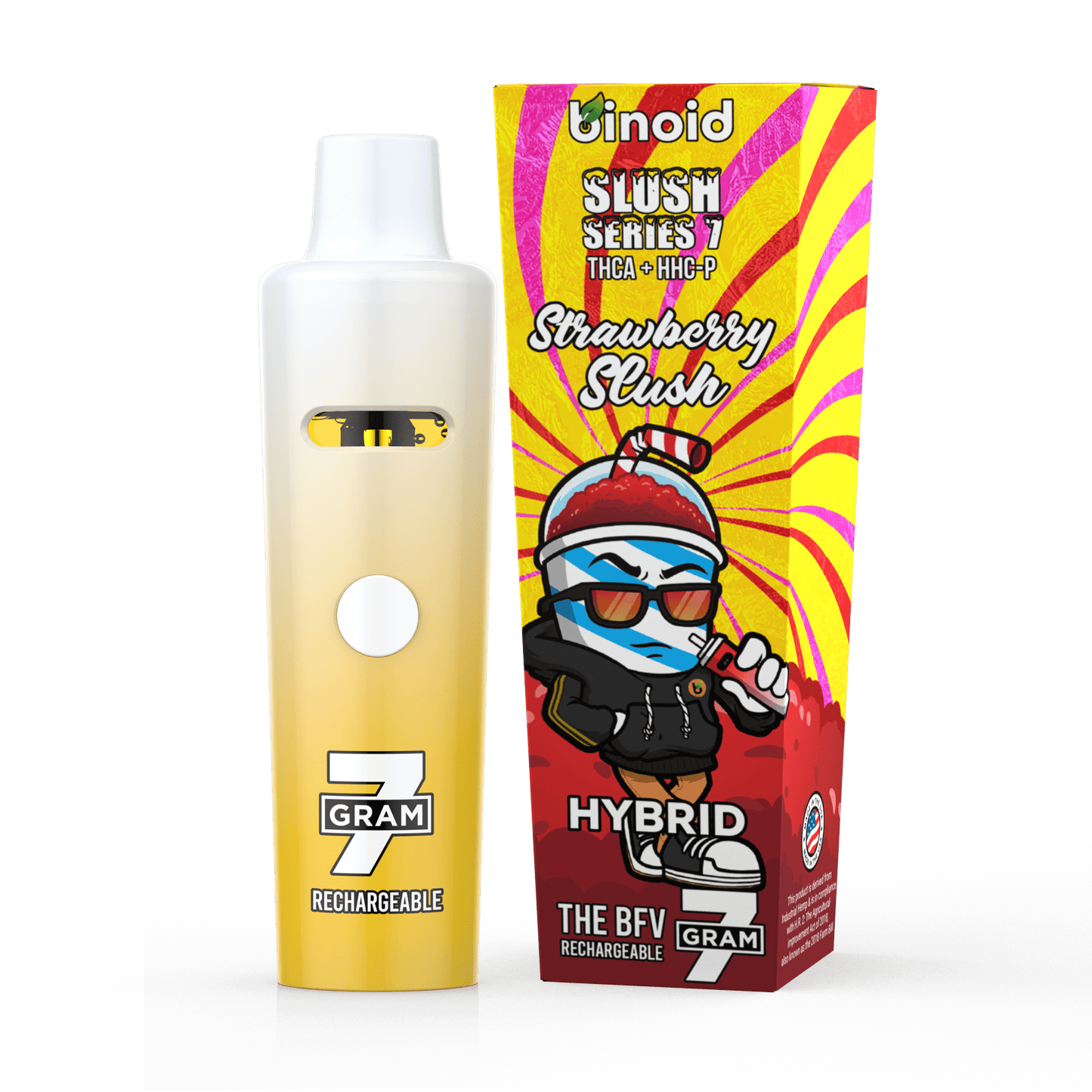 Binoid 7 Gram THCA Disposable Vape – Slush Series Best Sales Price - Vape Pens