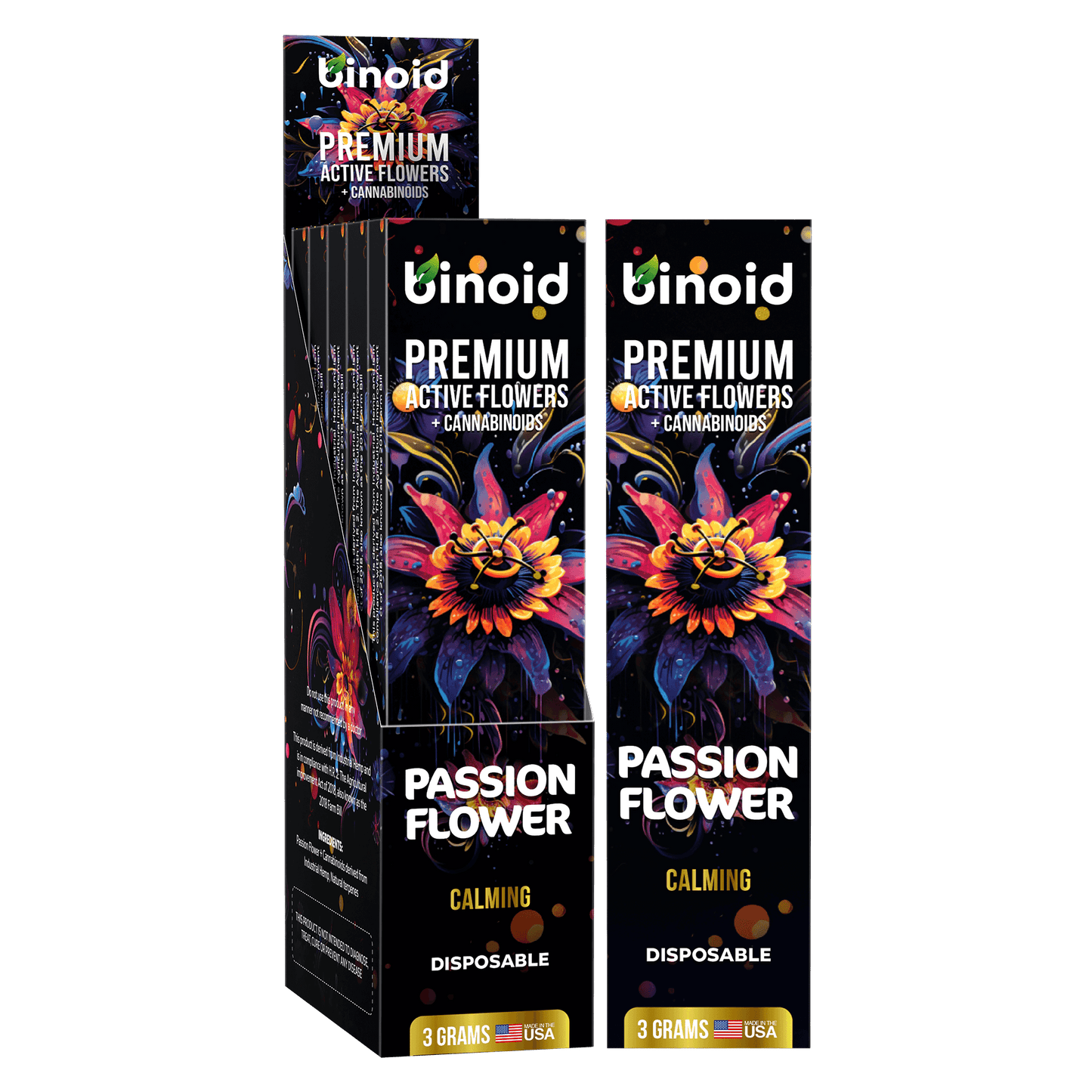 Binoid Active Flowers 3 Gram Disposable Best Sales Price - Vape Pens