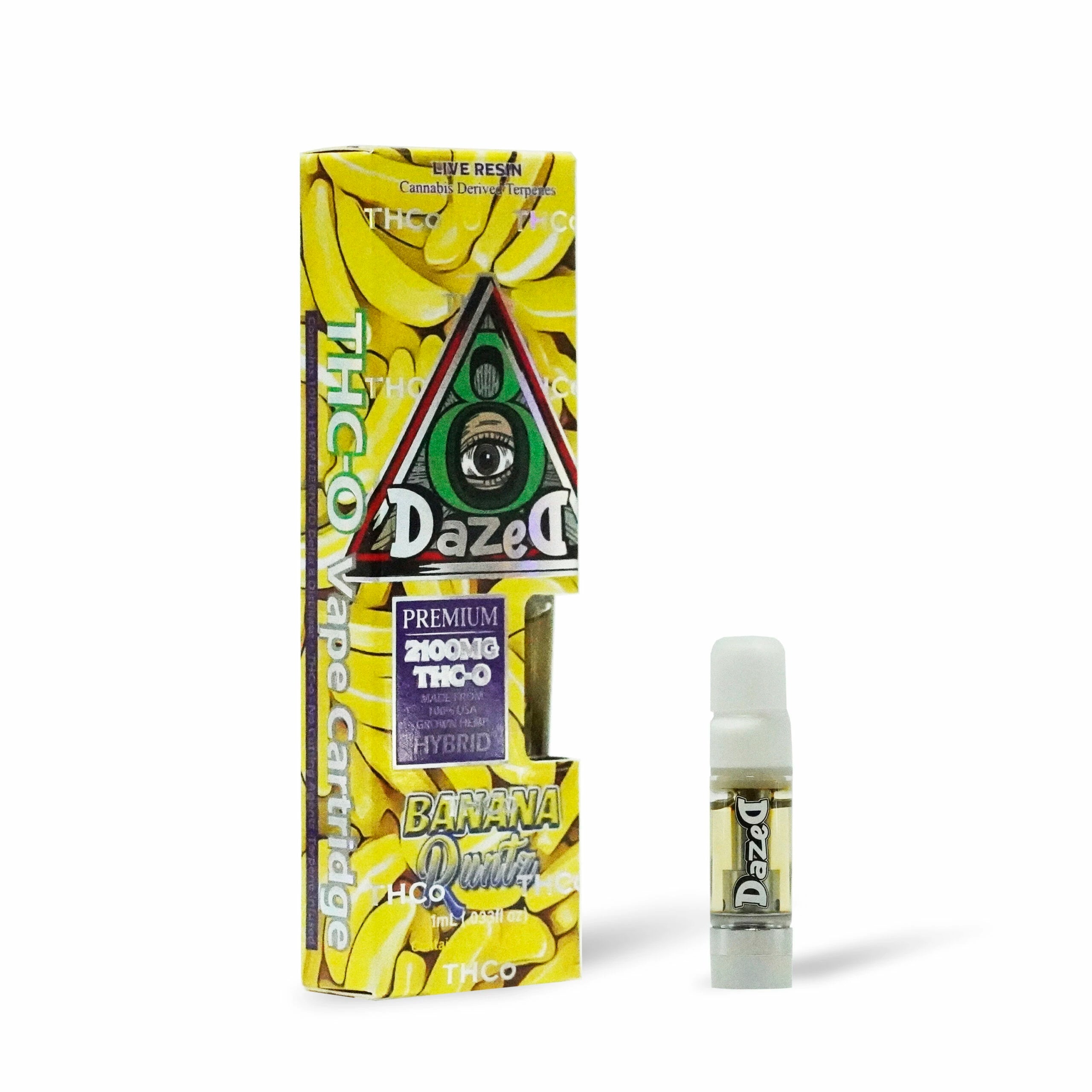 Live Resin Carts DazeD8 Banana Runtz Live Resin THCO Cartridge (2.1