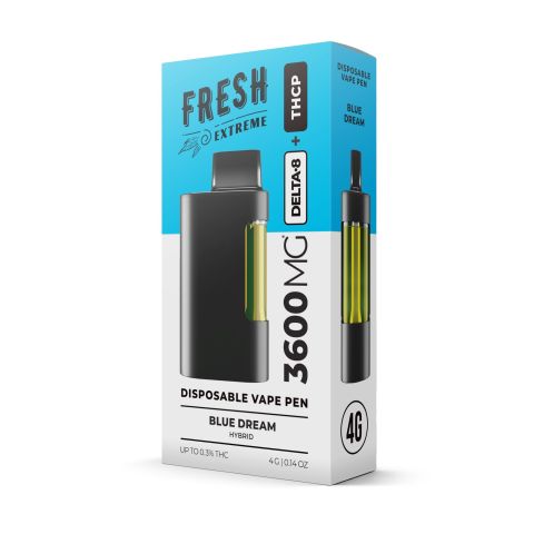 Blue Dream Disposable - Delta 8 Blend - 3600MG - Fresh Best Sales Price - Vape Pens