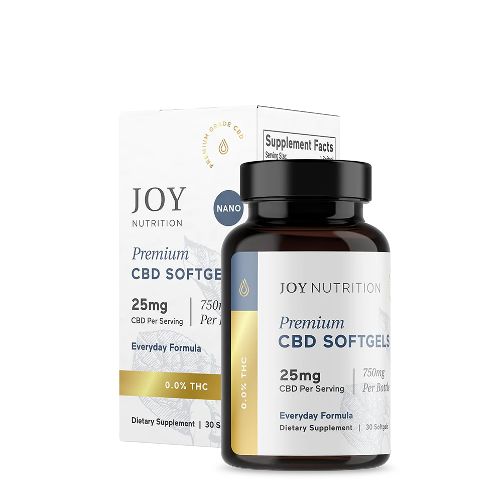 Joy Organics Broad Spectrum CBD Softgels Best Sales Price - Edibles
