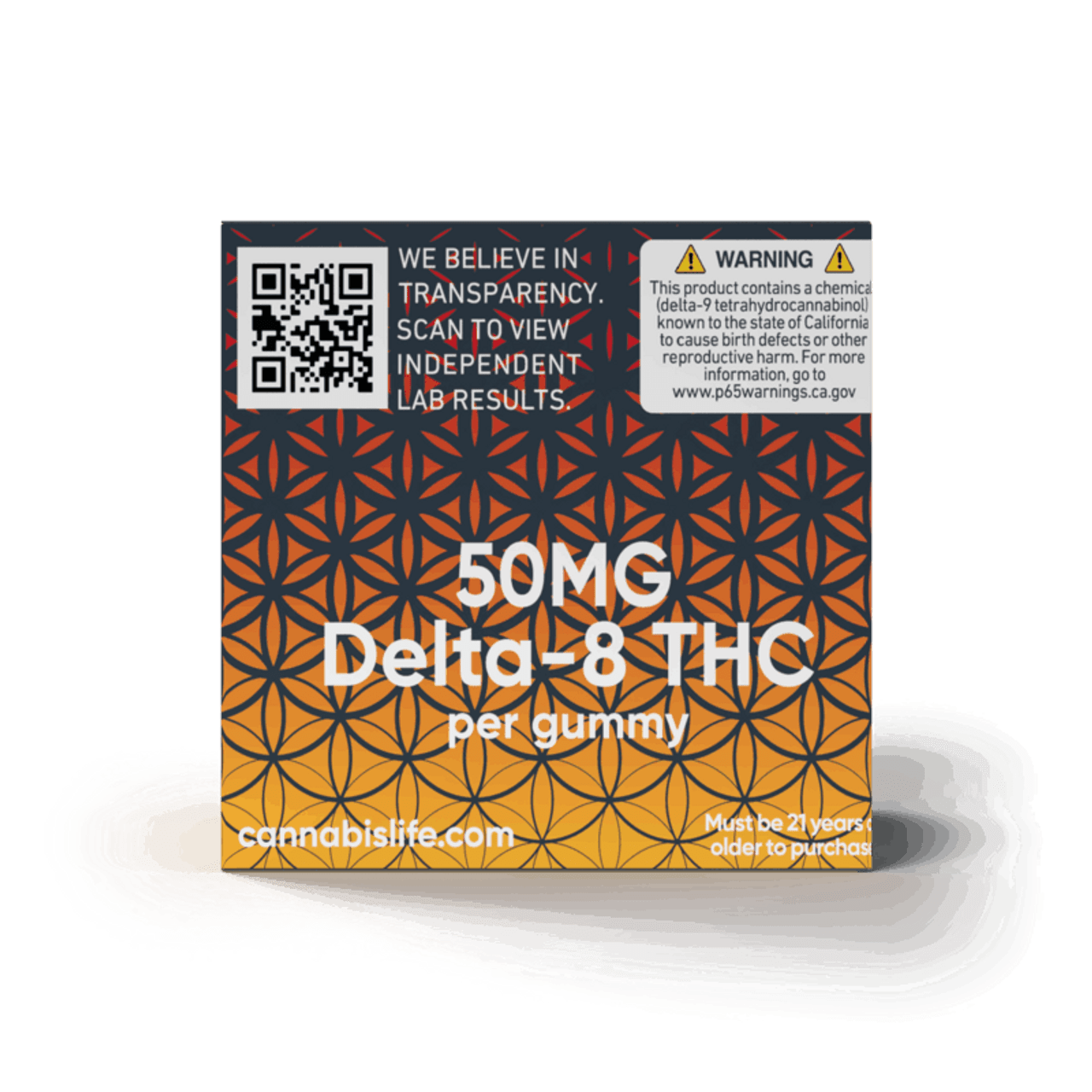 Cannabis Life MANGO HAZE DELTA-8 GUMMIES – (30CT) 1500MG Best Sales Price - Gummies