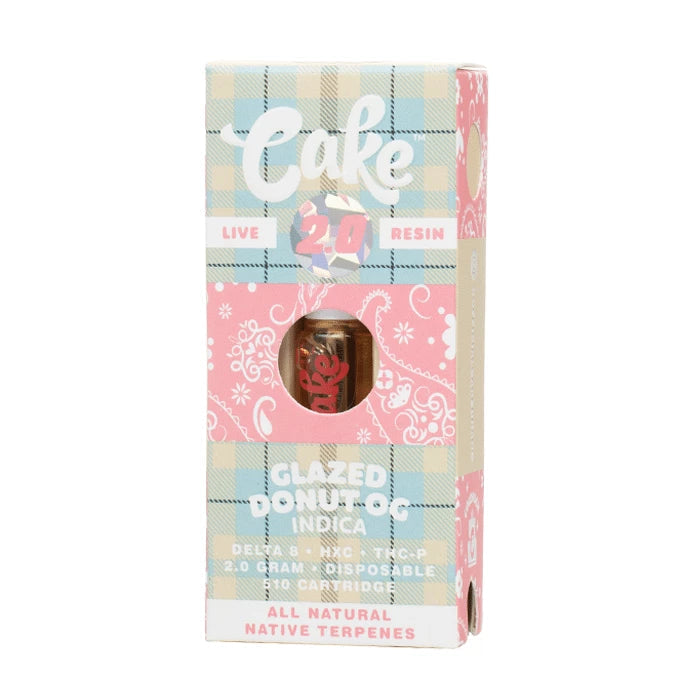Cake Cold Pack Live Resin 510 Cartridges (2g) TenVape