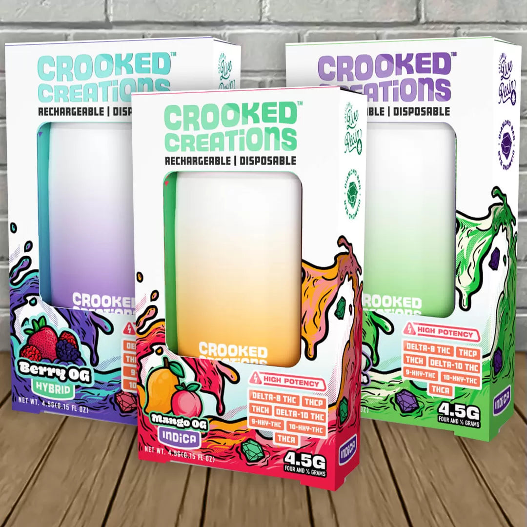 Crooked Creations Live Diamond Bar 4.5g  TenVape