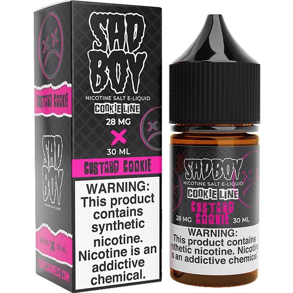 Custard Cookie Salt by Sadboy Salts 30ml Best Sales Price - eJuice