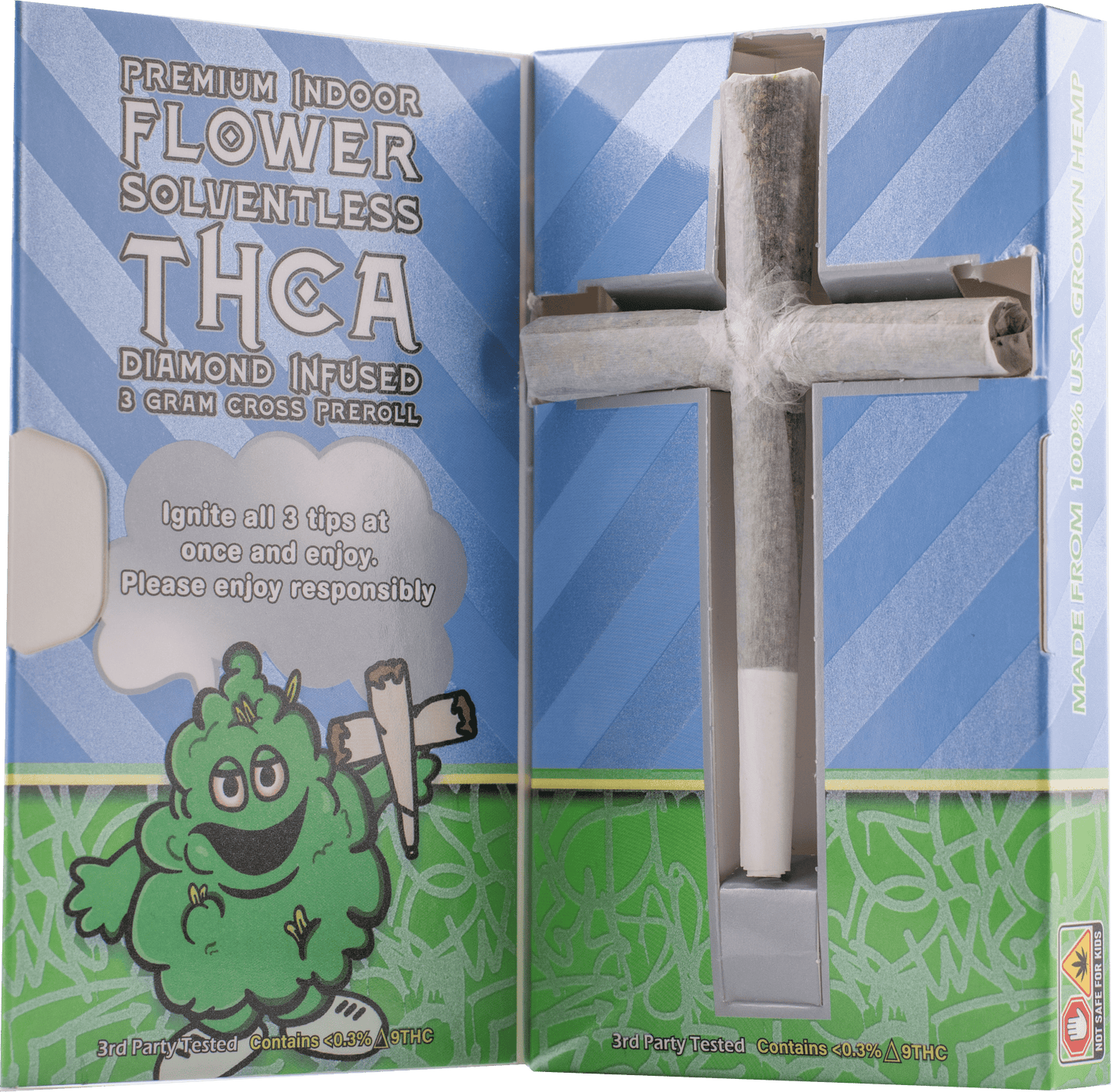 DazeD8 OG Blenz Shatter Cross Joint (3g) Best Sales Price - Topicals