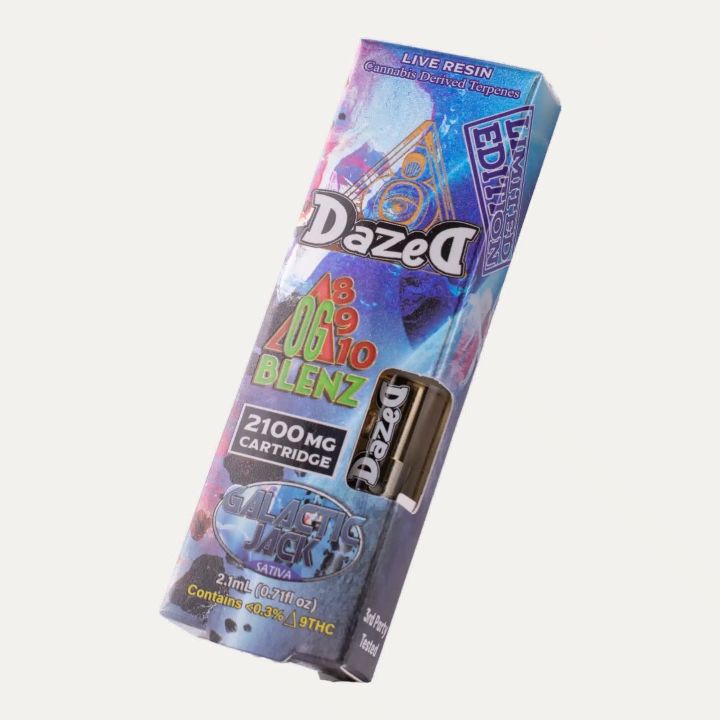 Dazed8 OG Blenz Live Resin 510 Cartridges (2.1g) Best Sales Price - Vape Cartridges