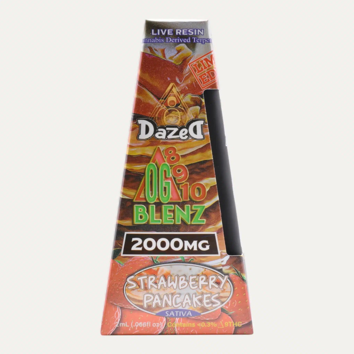 Dazed8 OG Blenz Live Resin Disposable Vape Pens (2g) Best Sales Price - Vape Pens