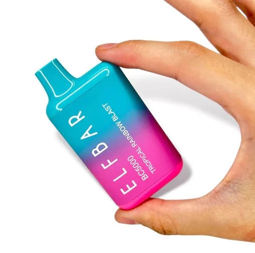 ELF BAR BC5000 5000 Puffs Disposable Vape 13ML Tropical Rainbow Blast Elf Bar Best Sales Price - Disposables
