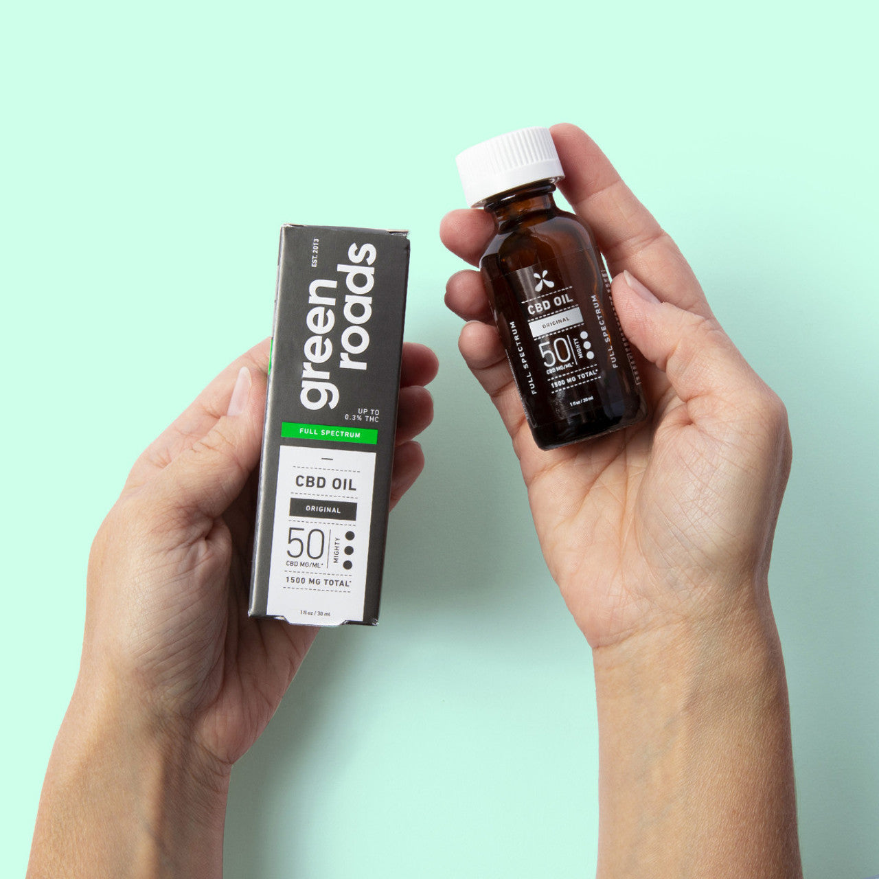 Green Roads Full Spectrum CBD Oil - (30ml) 1500mg Best Sales Price - Tincture Oil