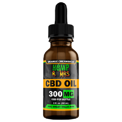 Hemp Bombs - CBD Tincture - Broad Spectrum Orange Creamsicle Oil - 300mg-5000mg Best Sales Price - Tincture Oil