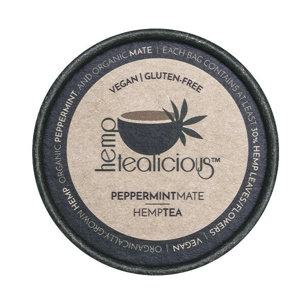 Pure Hemp Tea – Peppermint Mate Flavor Best Sales Price - Edibles