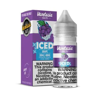 Killer Sweets Iced Grape Vapetasia Salt Nic E-Juice 30ml Best Sales Price - Salt Nic Vape Juice