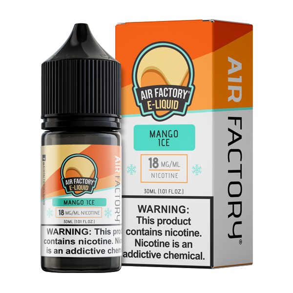 Mango Ice Air Factory Salt Nic Vape Juice Best Sales Price - Salt Nic Vape Juice