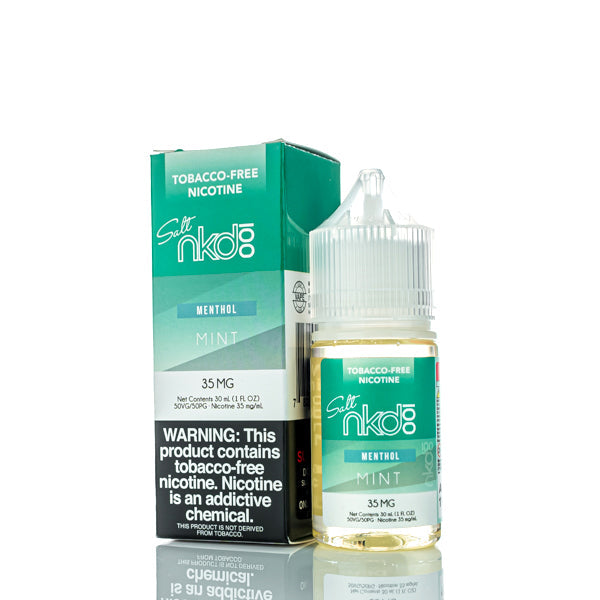 Nkd 100 TFN Salt E-Liquid - Mint - 30ml Best Sales Price - Salt Nic Vape Juice