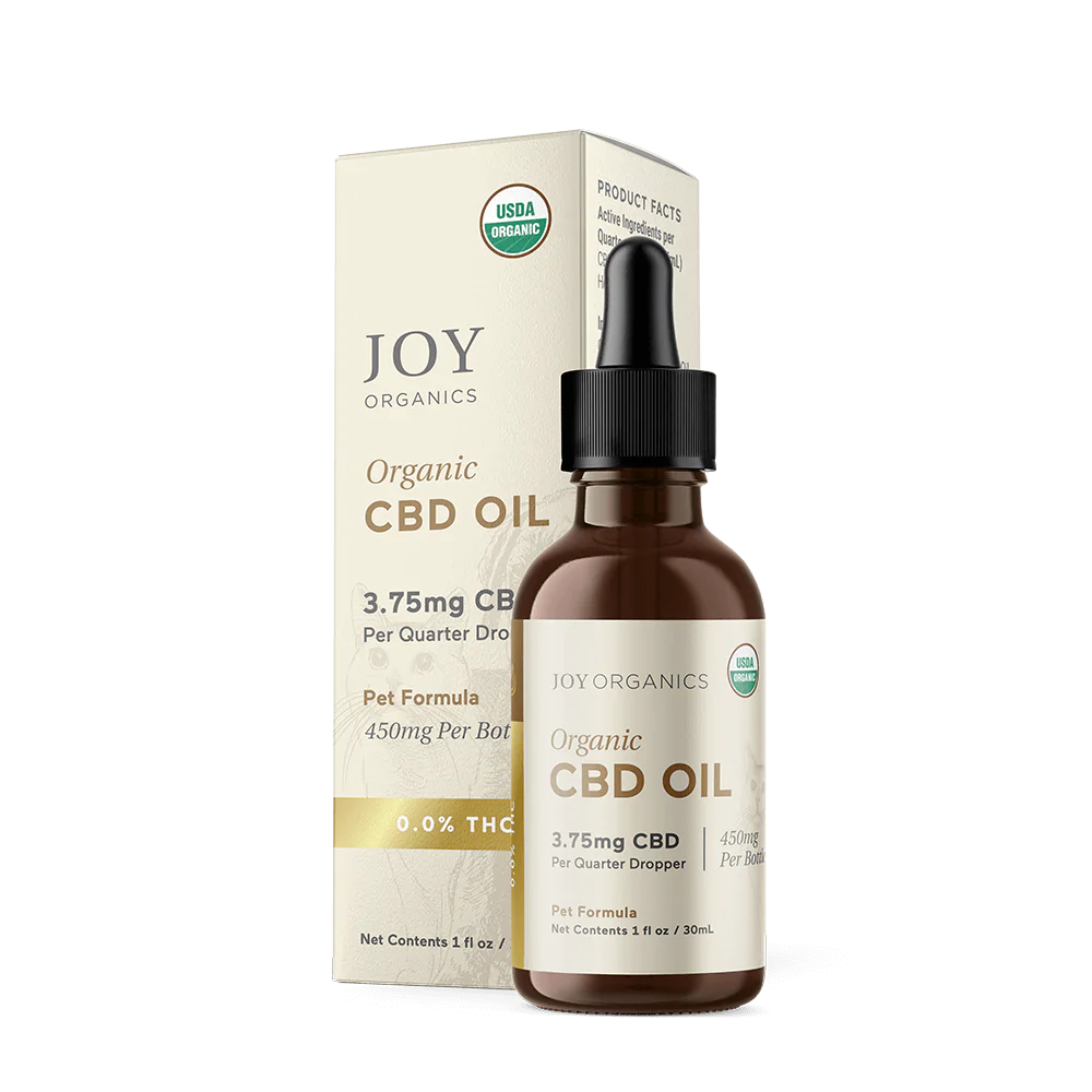 Joy Organic CBD Tincture for Dogs, Cats & Pets Best Sales Price - Pet CBD