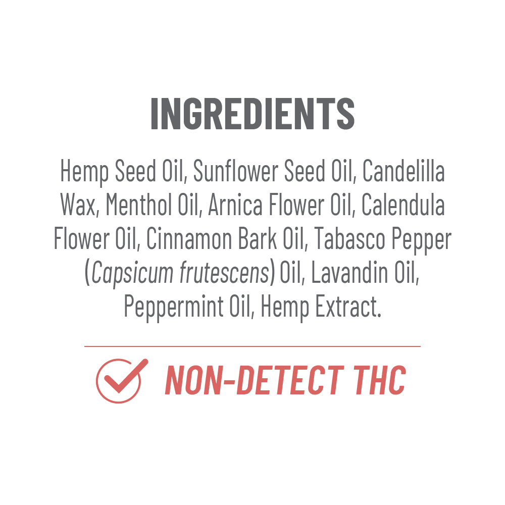 500mg Warming Balm Formula by Pure Hemp Botanicals Best Sales Price - Beauty