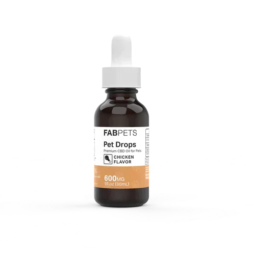 FAB CBD Oil for Pets Chicken Flavor Best Sales Price - Tincture Oil