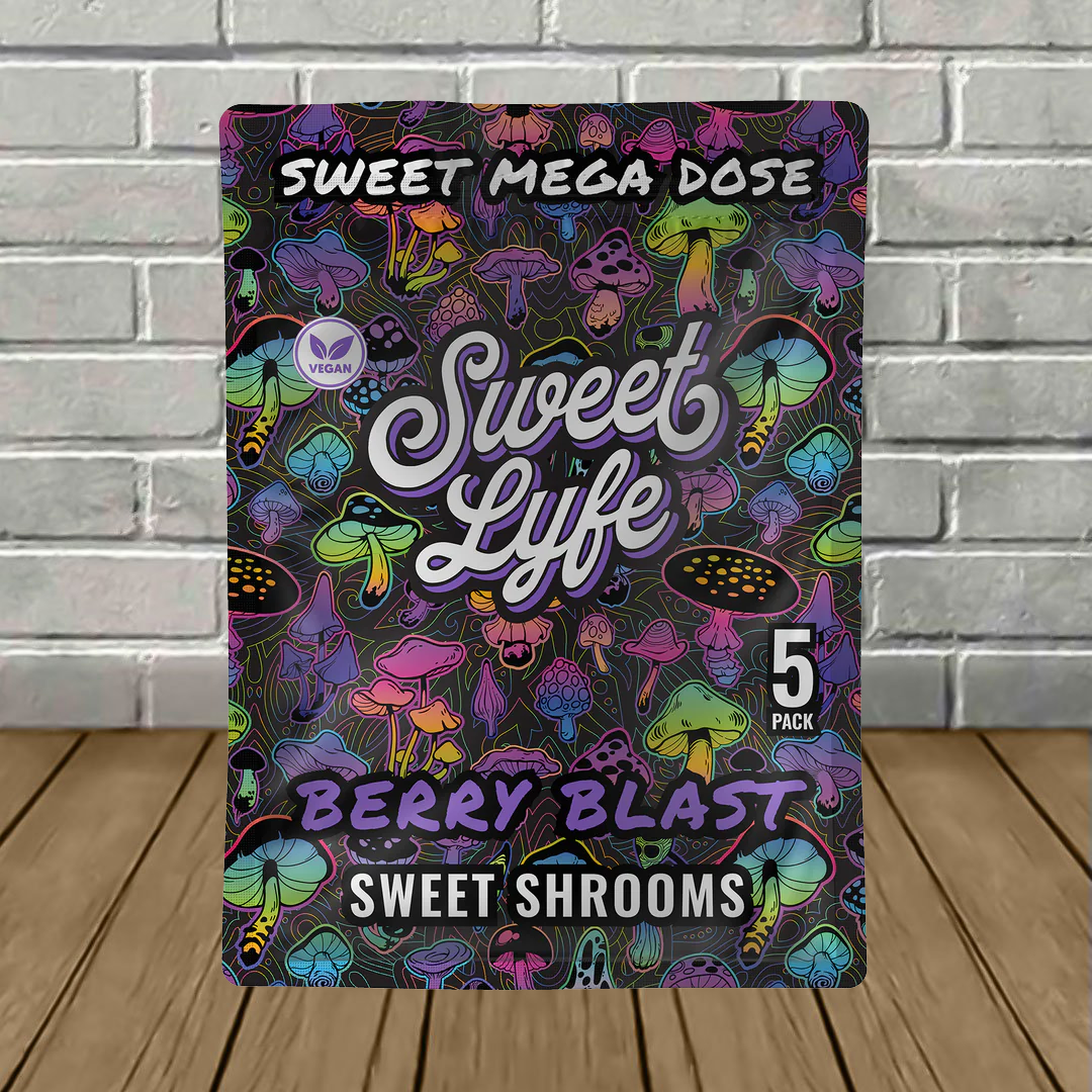 Sweet Lyfe Sweet Shrooms Mega Dose Gummies 5ct Best Sales Price - Gummies