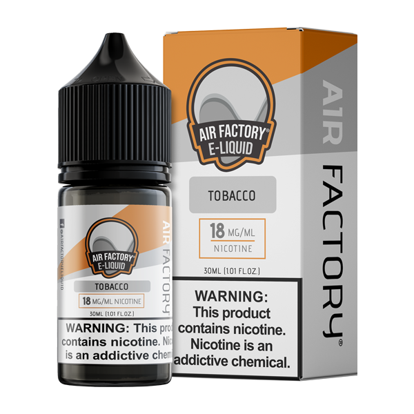 Tobacco Air Factory Salt Nic Vape Juice Best Sales Price - Salt Nic Vape Juice