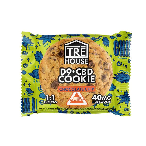 Trehouse Delta 9 THC CBD Chocolate Cookie Best Sales Price - Gummies