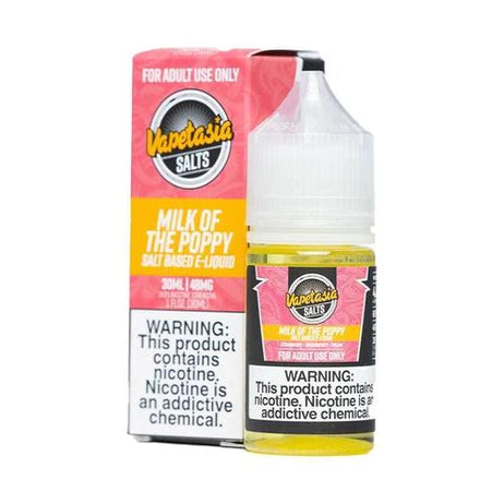 Vapetasia Salts Milk Of The Poppy Ejuice Best Sales Price - Salt Nic Vape Juice