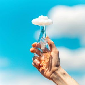 Cannabox Glass Raindrop Water Bong Best Sales Price - Bongs