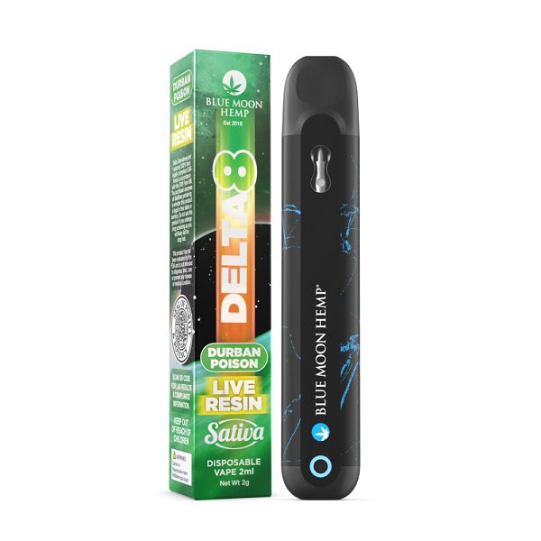 Blue Moon Hemp Delta 8 Live Resin 2 Gram Disposable Vape Pen Best Sales Price - Vape Pens